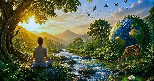प्रकृति और आध्यात्मिकता: क्या पर्यावरण संरक्षण एक साधना है?