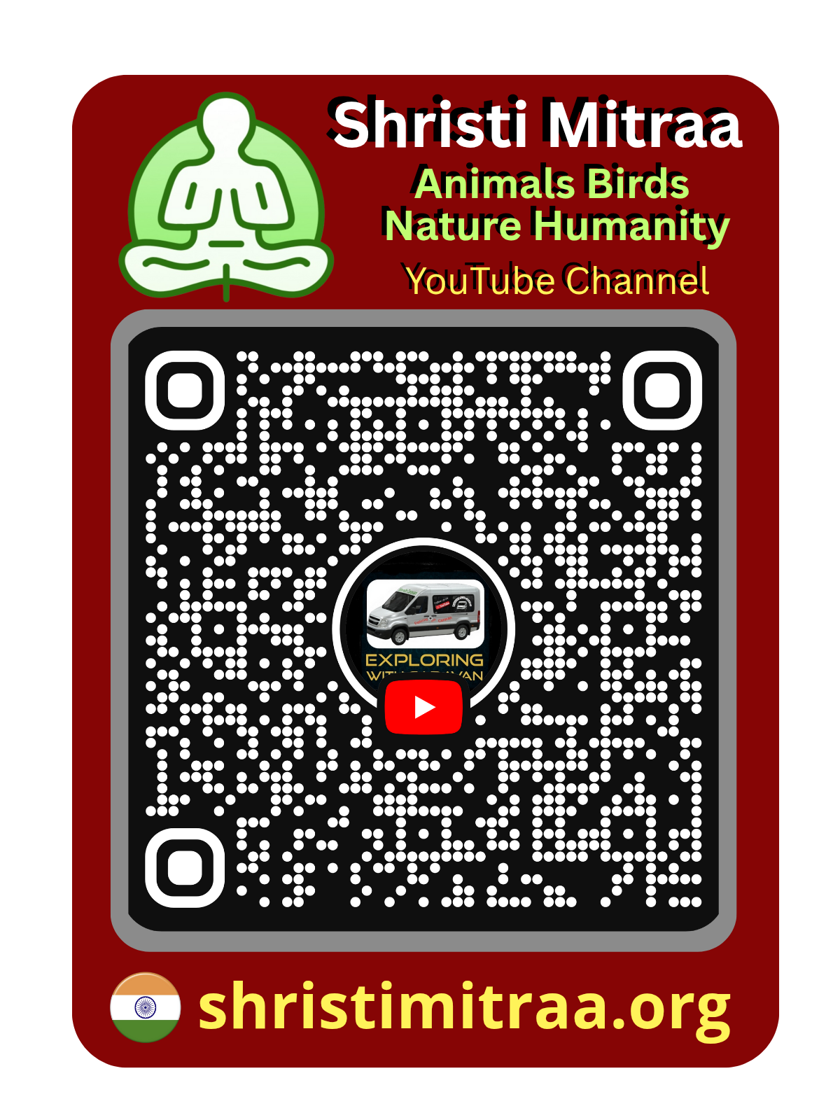 Exploring with Caravan YouTube QR