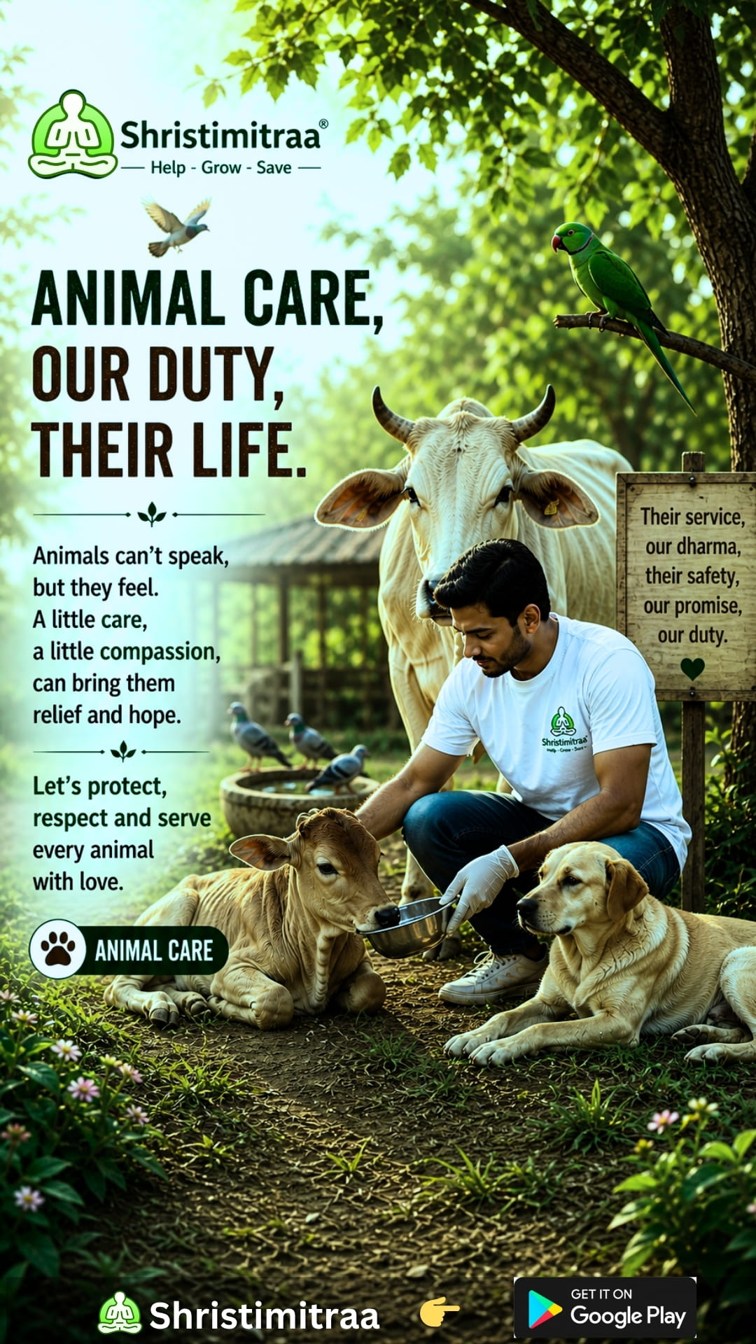 Be the voice of the voiceless