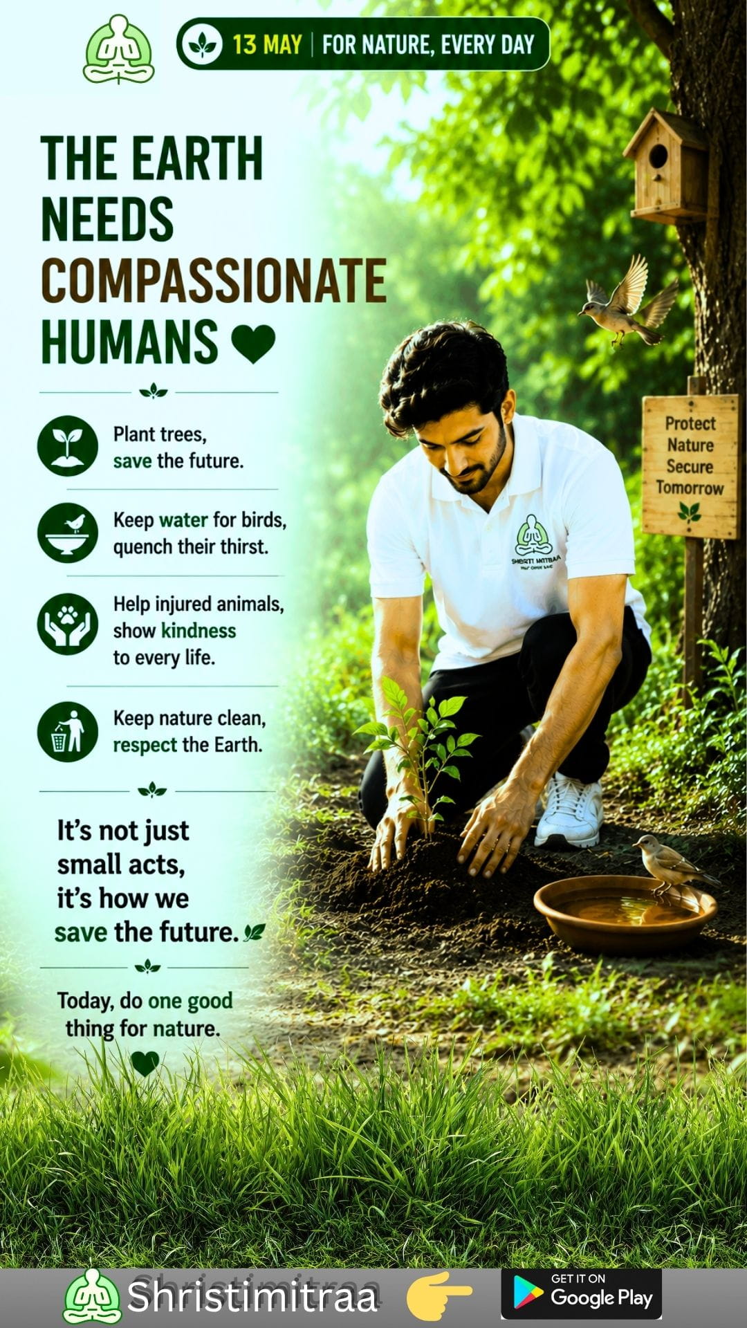 Earth Needs Compassionate Humans