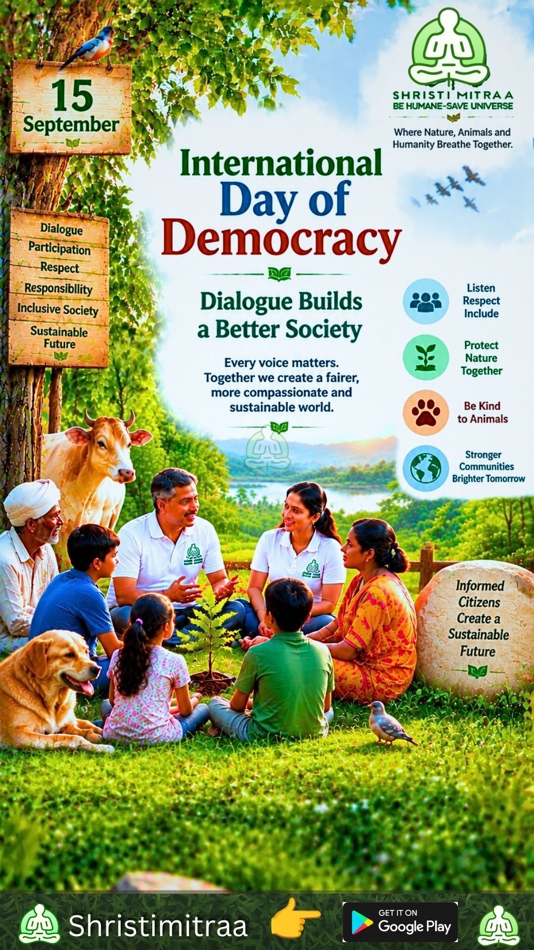 September 15 | International Day of Democracy