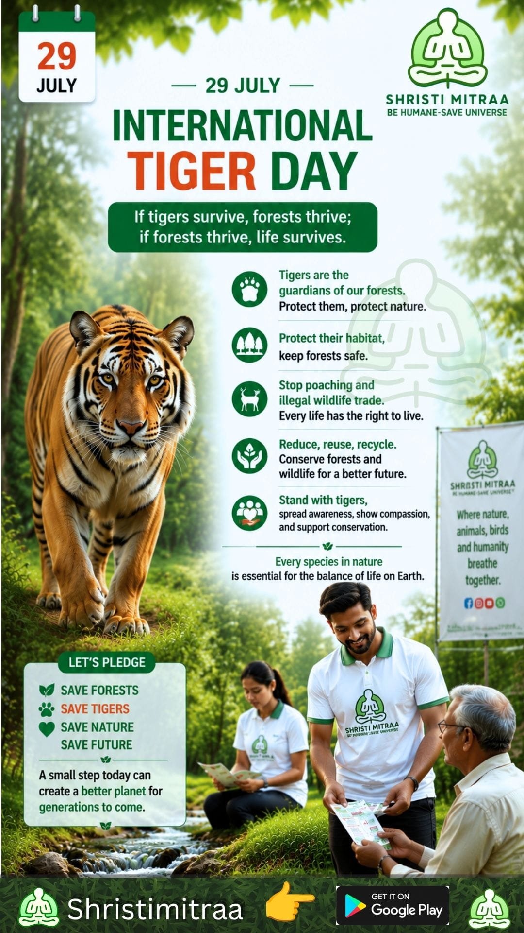 July 29 - International Tiger Day