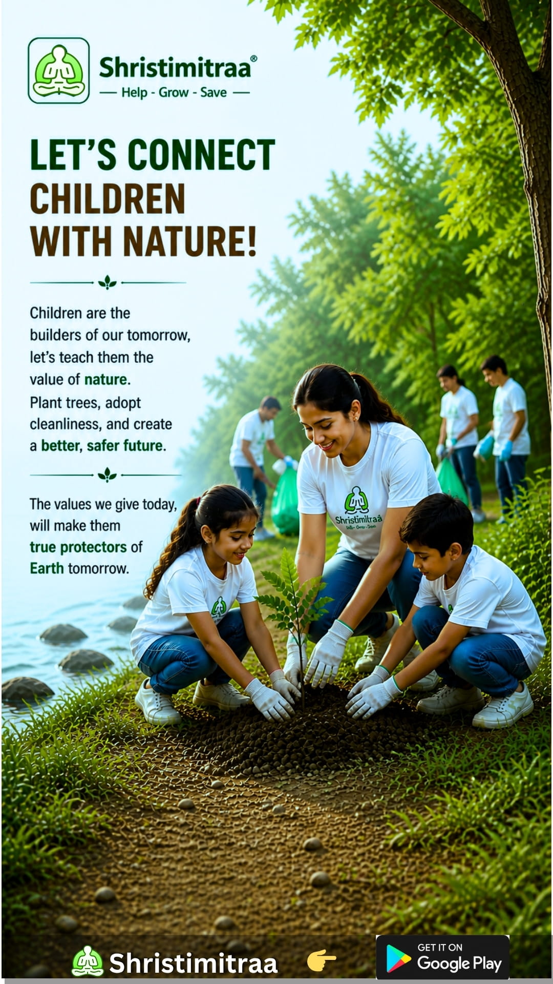 Let’s connect children with nature.