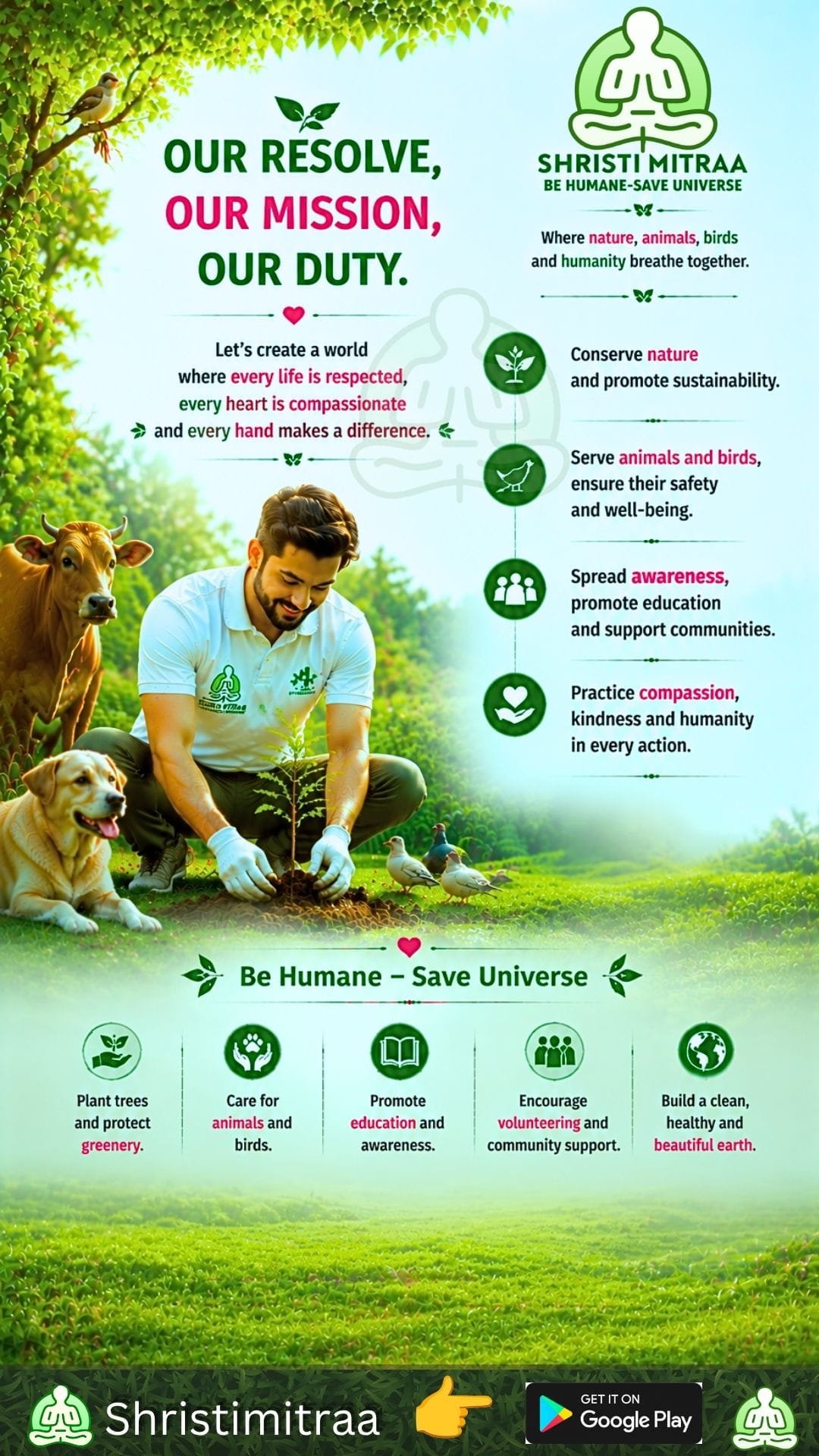 Our Resolve, Our Mission, Our Earth