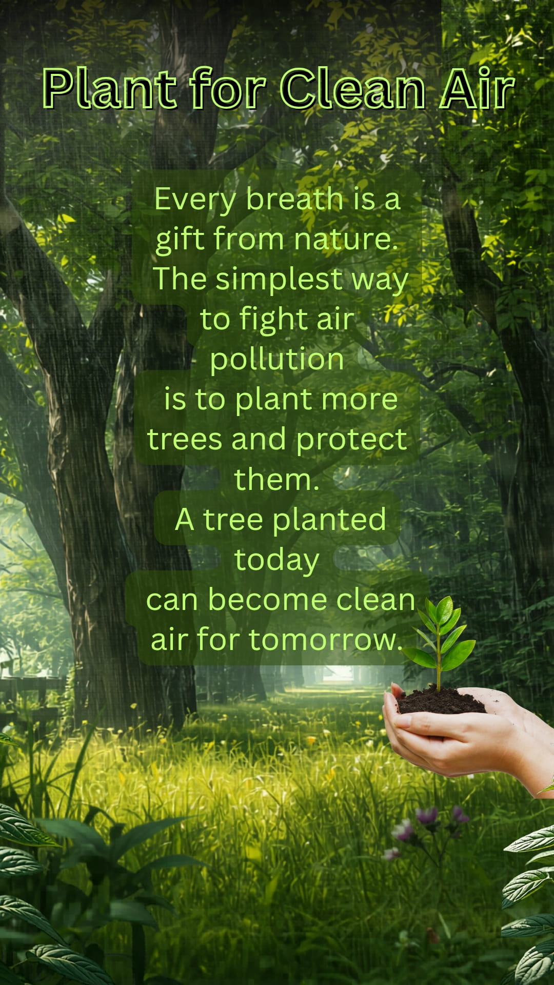 Plant for Clean Air