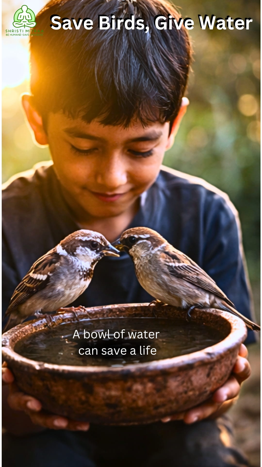 Save Birds, Give water