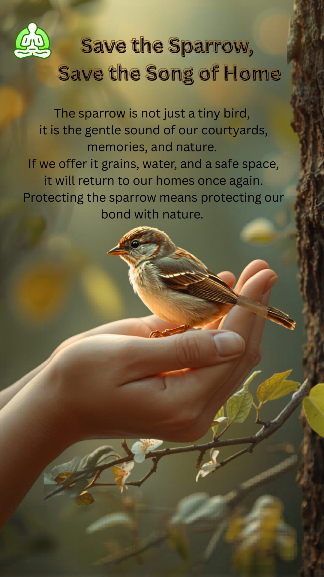 Save the Sparrow, Save the Song of Home