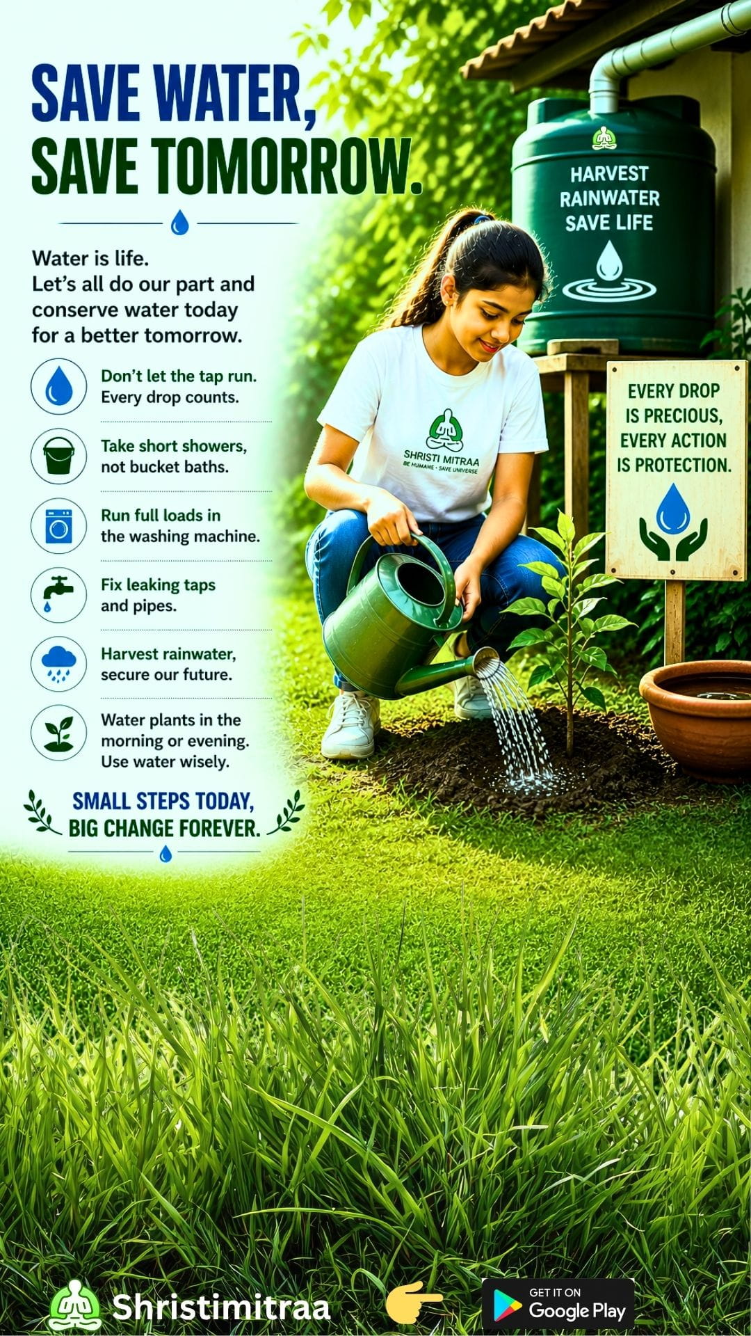 Save Water, Save Tomorrow