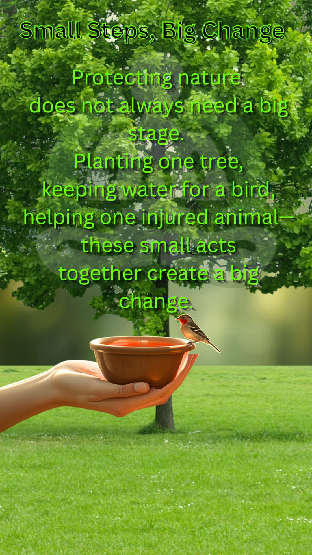 Small Steps, Big Change