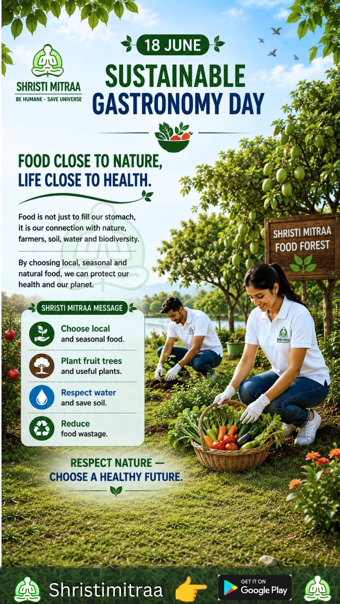 18 June - Sustainable Gastronomy Day