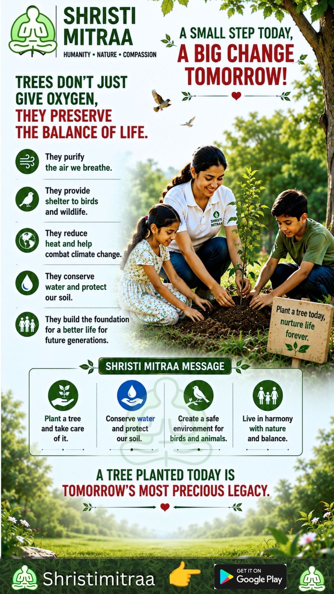 Trees don't just provide oxygen.