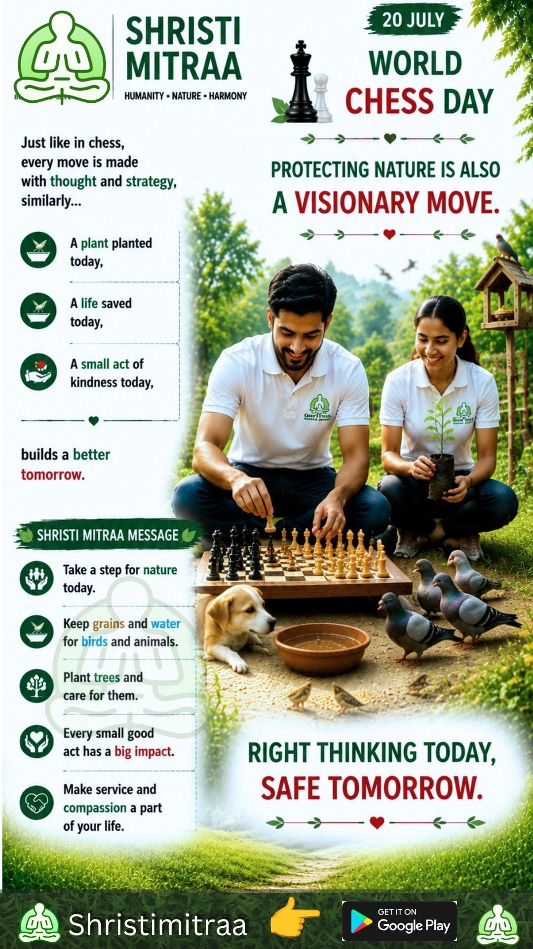 July 20 - World Chess Day
