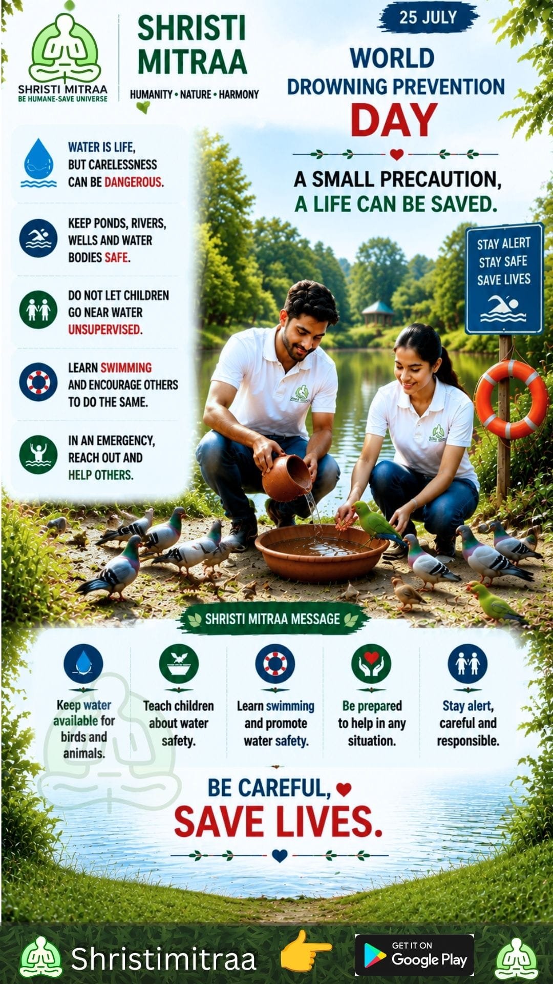 July 25 – World Drowning Prevention Day