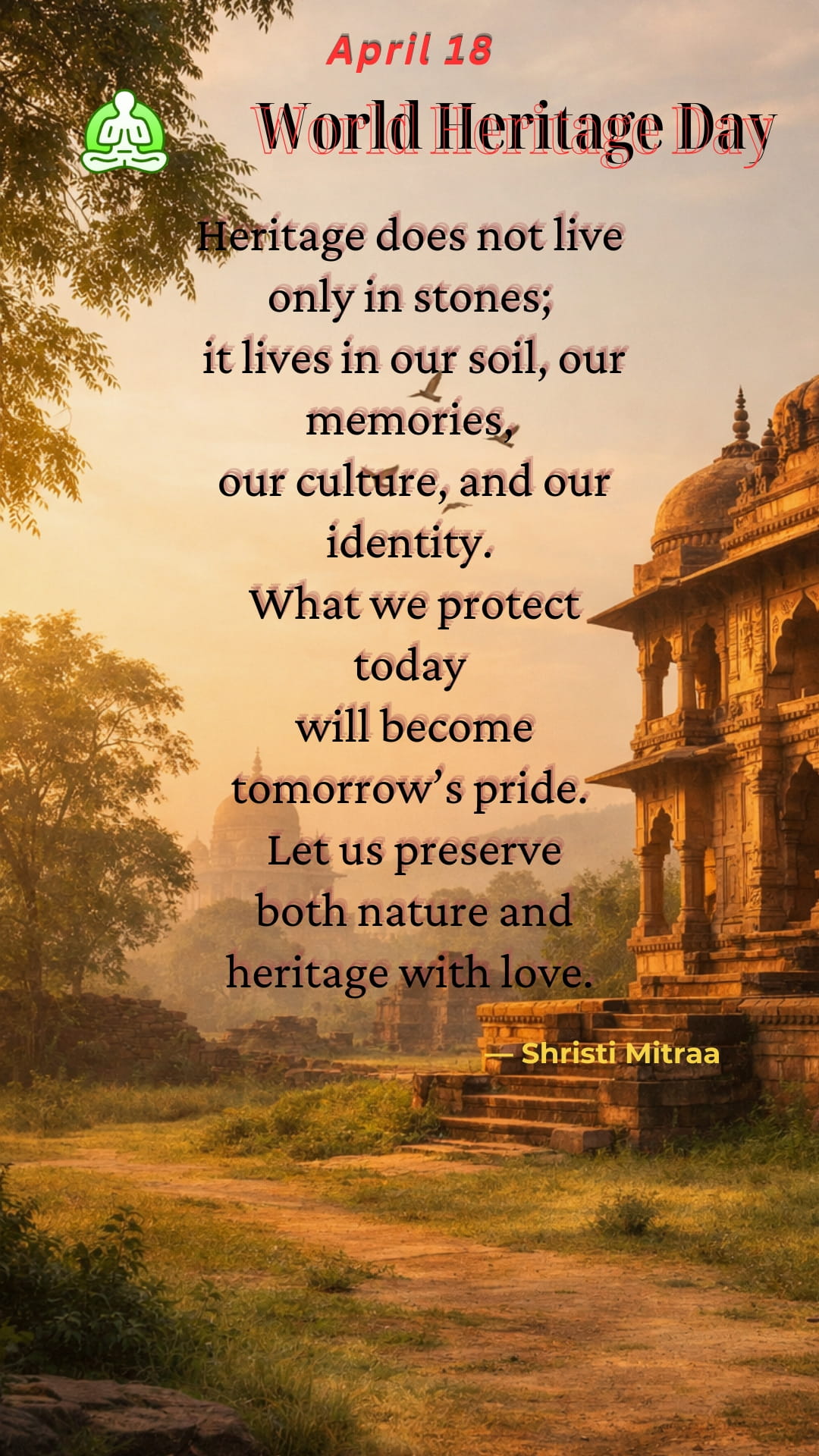 World Heritage Day 18 April