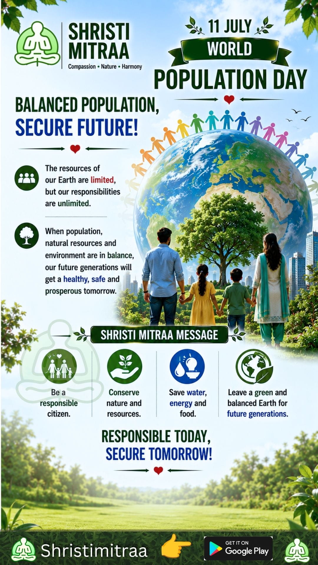 11 July - World Population Day