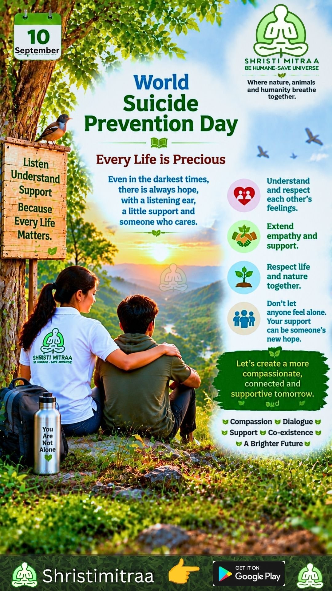 September 10 | World Suicide Prevention Day
