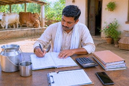 रिकॉर्ड कीपिंग और लाभ-गणना